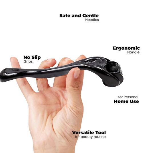 Derma Roller, Microneedle Roller For Face, for Hair Beard and Facial